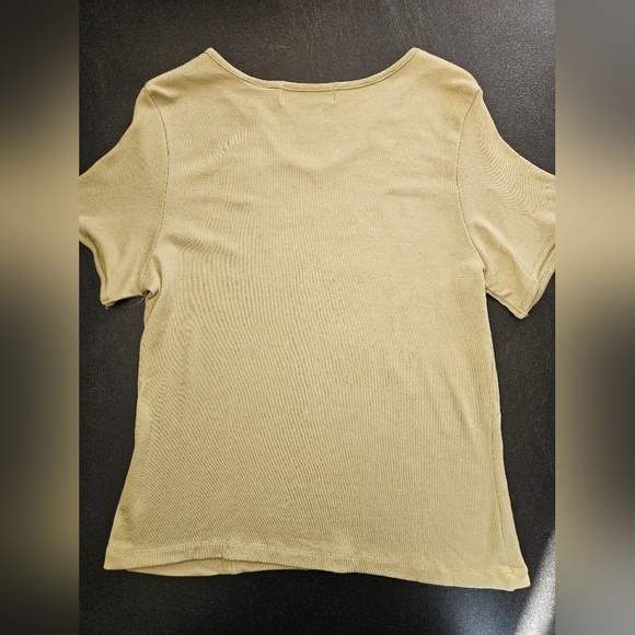 NWT - Cotton Blend Stretch Valerie Stevens Green Jersey - Size XL - Picture 8 of 8